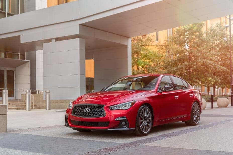 Comparing the 2020 and the 2021 INFINITI Q50 Luxury Sedan Models