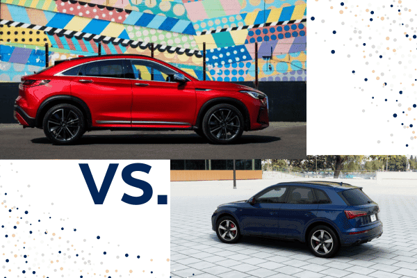 2024 INFINITI QX55 Compared to the 2024 Audi Q5 2024 INFINITI QX55 Compared to the 2024 Audi Q5