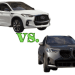 2025 INFINITI QX50 compared to BMW X3