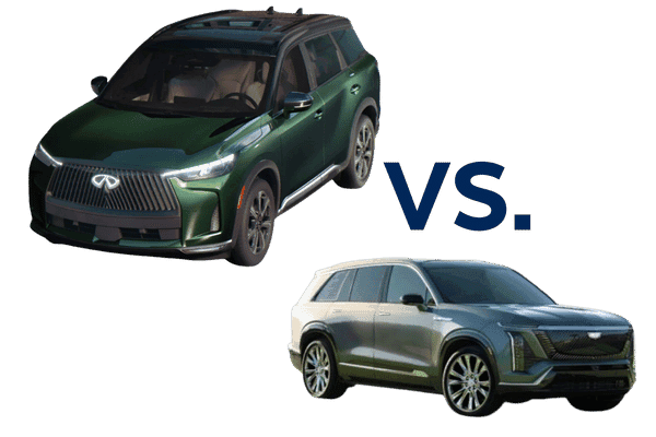 2026 INFINITI QX60 Cadillac Vistiq Compared 2026 INFINITI QX60 Cadillac Vistiq Compared
