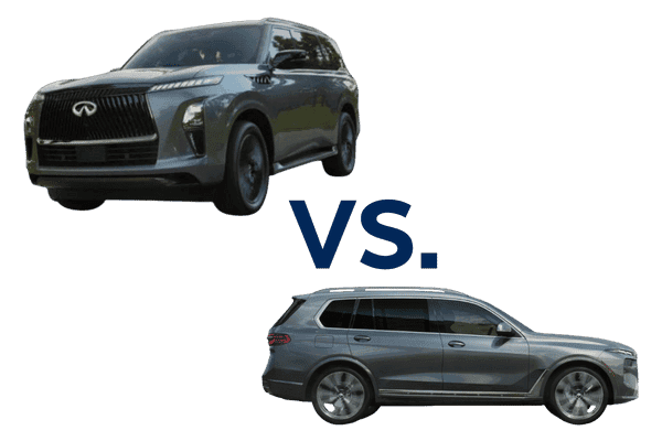 2026 INFINITI QX80 and BMW X7 Compared
