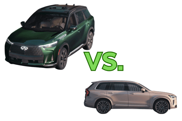 2026 INFINITI QX60 Compared to Volvo XC90