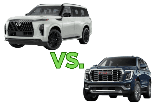 2026 INFINITI QX80 Compared to GMC Yukon Denali