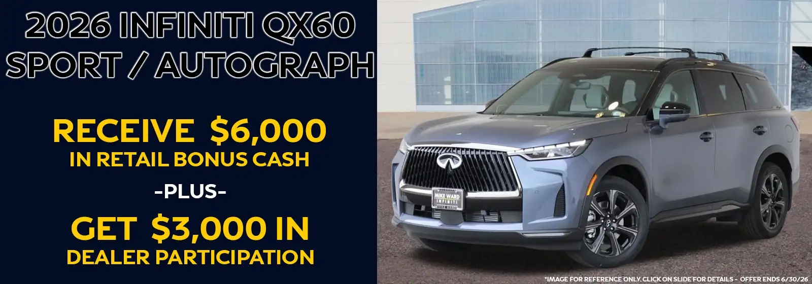 2026 INFINITI QX60 OFFER in Denver, Colorado