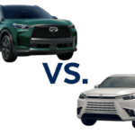 2027 INFINITI QX60 Compared 2026 Lexus TX