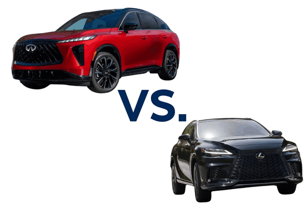 2027 INFINITI QX65 Compared to 2026 Lexus RX 350