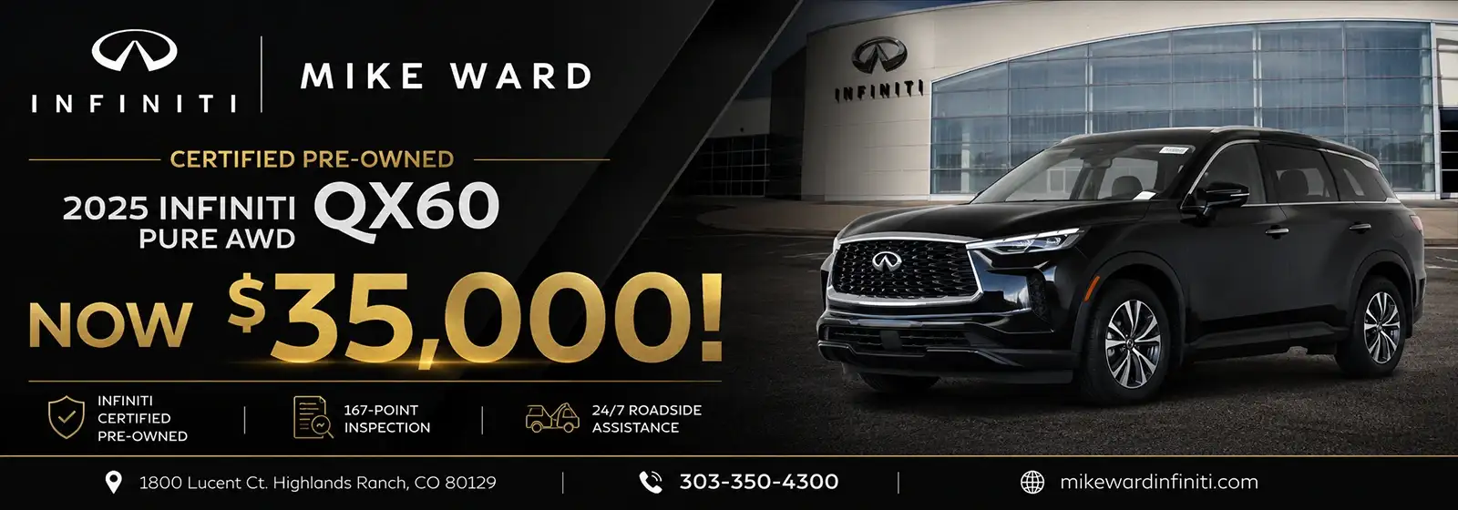 Used INFINITI QX60 Special - Denver, Colorado