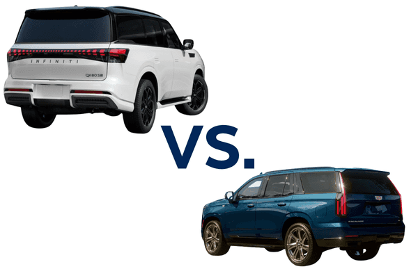 2027 INFINITI QX80 Compared to Cadillac Escalade 2027 INFINITI QX80 Compared to Cadillac Escalade