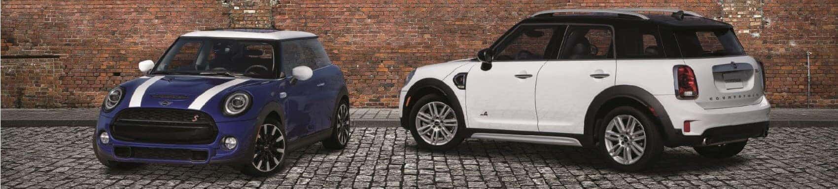 Mini Cooper and Mini Countryman