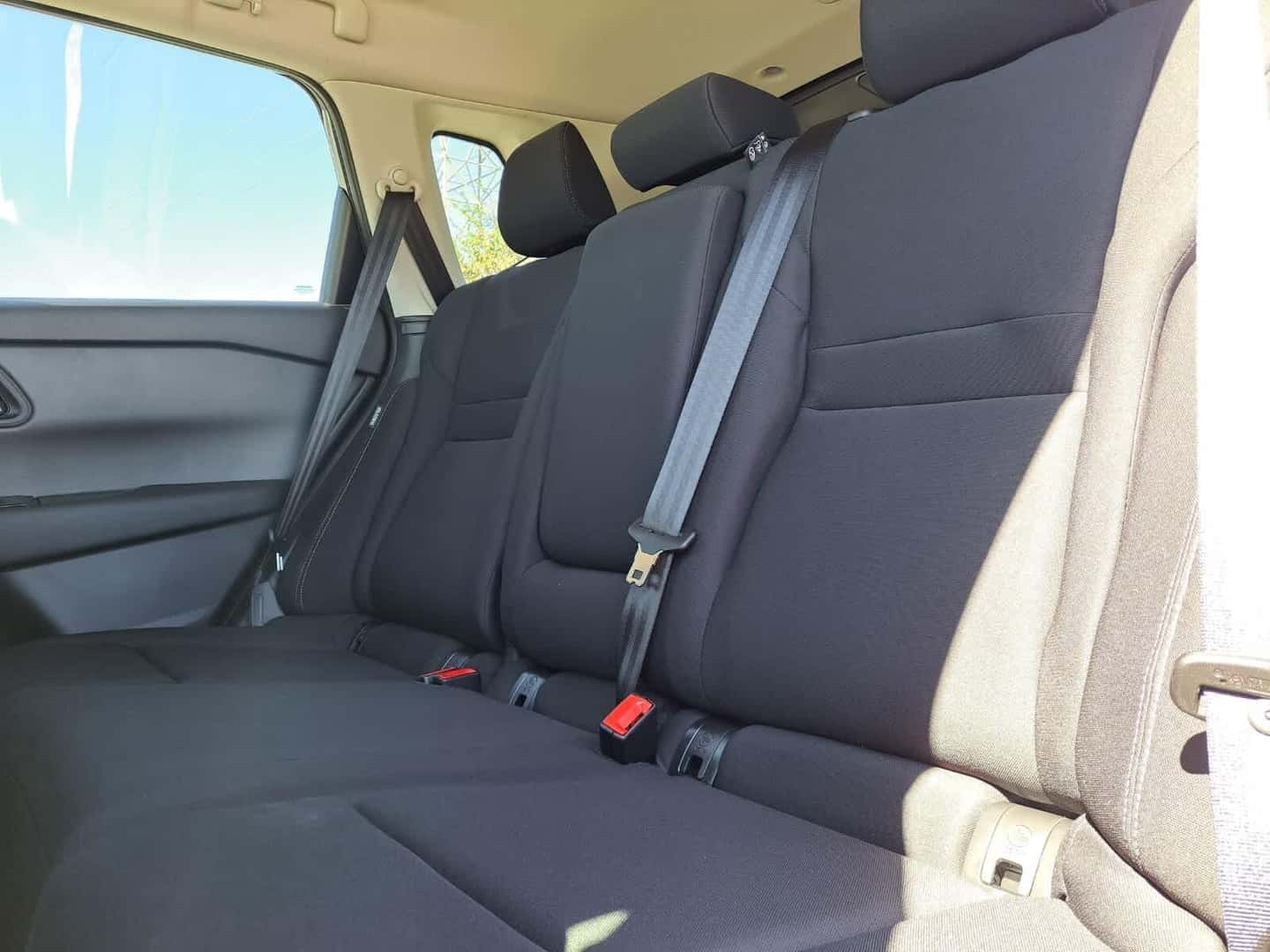2025 Nissan Rogue back seats