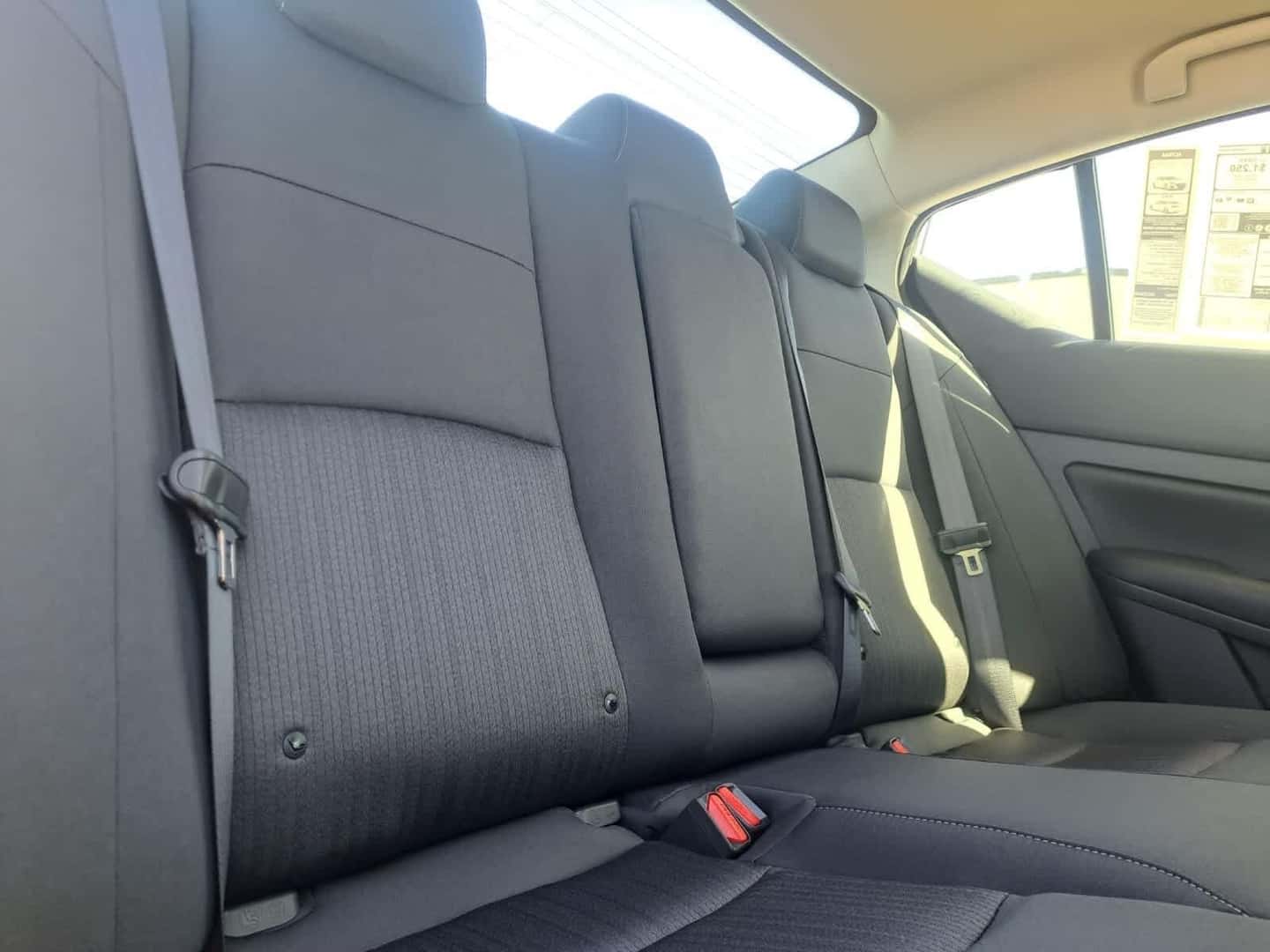 2025 Nissan Altima back seats