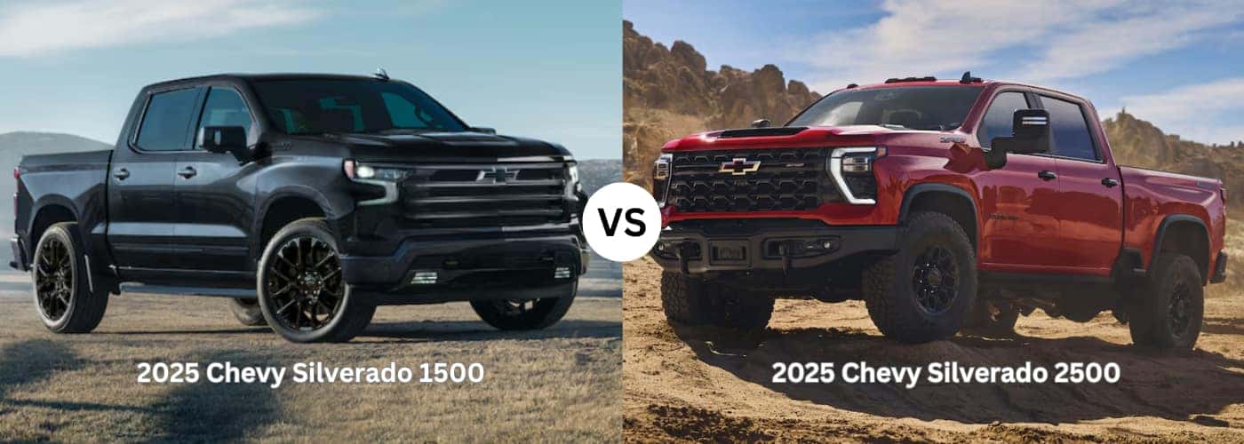 2025 Chevy Silverado 1500 vs. Chevy Silverado 2500