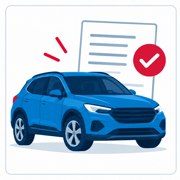 Vehicle financing illustration
