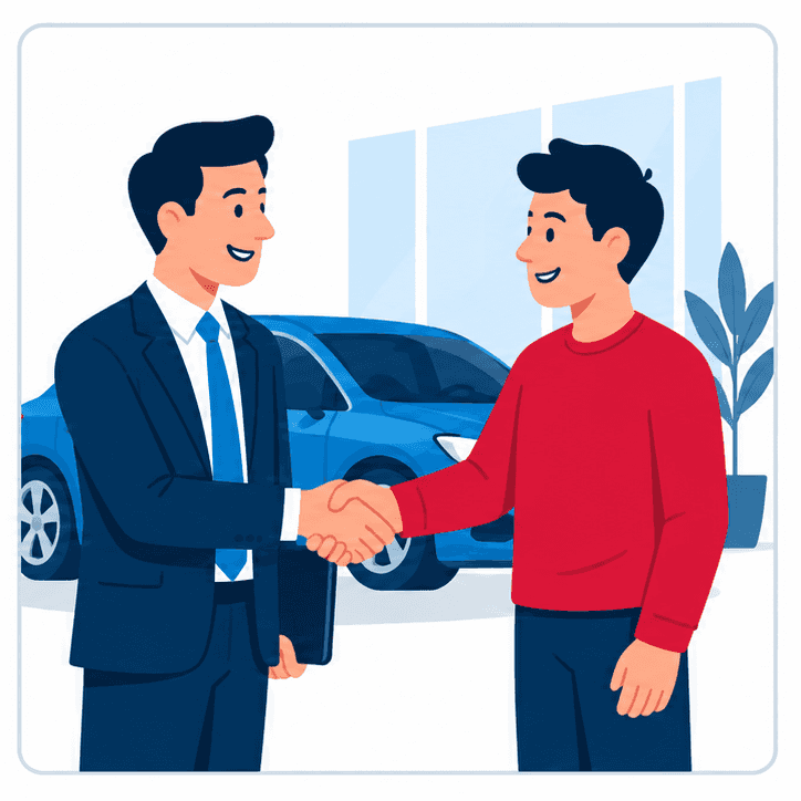 Local finance team illustration