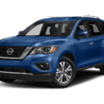 2019 Nissan Pathfinder angled
