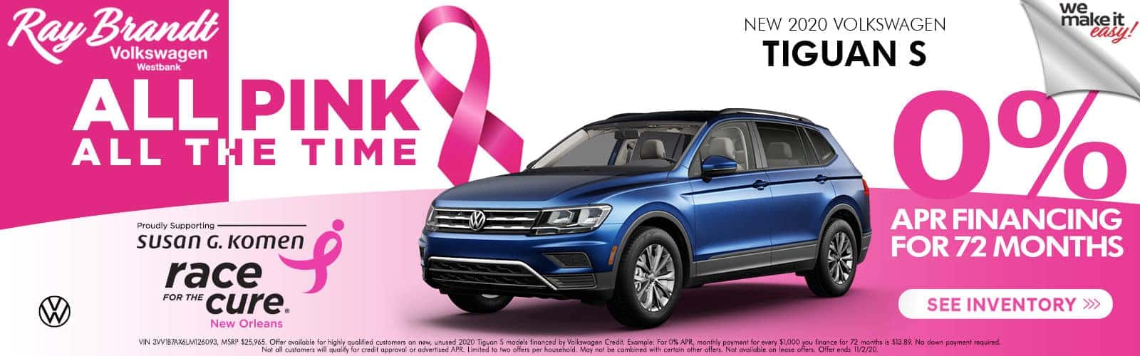 Ray Brandt Volkswagen Volkswagen Dealer in Harvey, LA