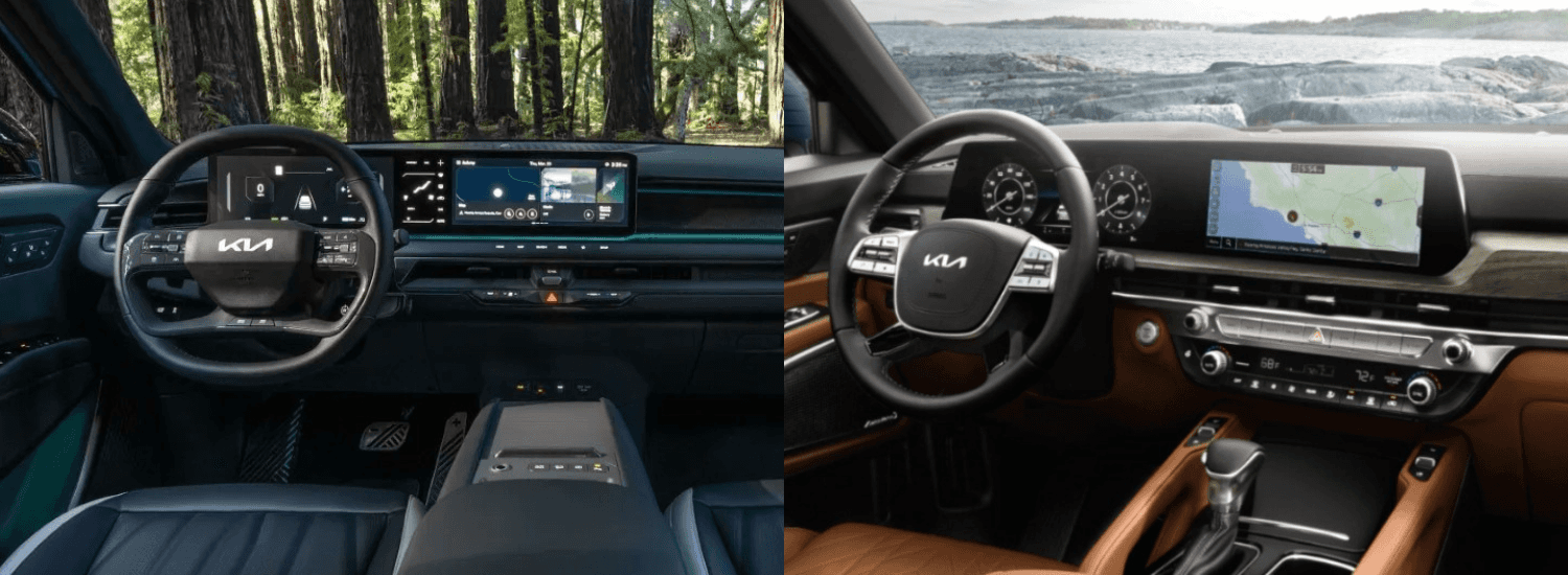 EV9 vs Telluride Infotainment