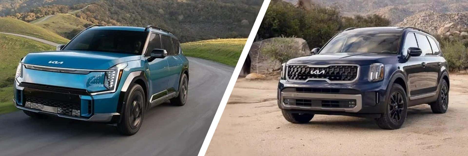 Kia EV9 vs Kia Telluride