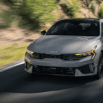 The eagerly anticipated 2025 Kia K5 is set to redefine the midsize sedan market with its anticipated release in Spring 2024. Offering a range of trim levels, including the K5 LXS, GT-Line, EX, and GT, each variant presents a unique blend of design and performance features to suit diverse driver preferences. From its bold exterior designs with distinct grille options and sleek rims to its premium interior comforts, including spacious seating and advanced technology integration, the K5 prioritizes both style and functionality. Notably, the inclusion of dual panoramic displays, USB-C charging ports, and advanced driver-assistance technologies further enhances the driving experience. Performance-wise, the K5 boasts powerful engine options, with a turbocharged 2.5-liter 4-cylinder engine available in the GT trim, paired with features like torque-vectoring all-wheel drive and sport-tuned suspension for responsive handling. With safety enhancements such as parking sensors and a blind-spot view monitor, coupled with Smart Cruise Control with Stop & Go functionality, the K5 ensures both convenience and peace of mind on the road. Overall, the 2025 Kia K5 promises a dynamic and unforgettable driving experience for drivers seeking style, performance, and innovation in their next vehicle choice.