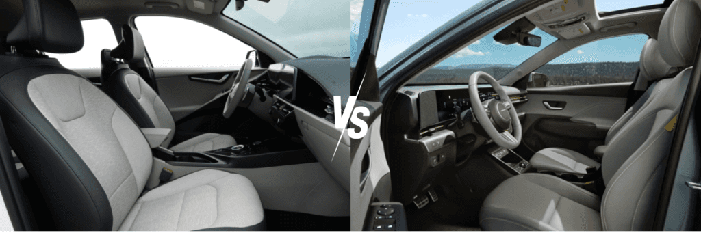 Kia Niro EV vs Hyundai Kona EV