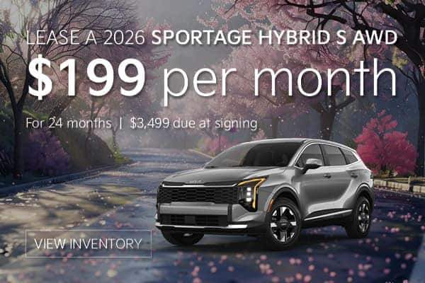 Sportage Hybrid Lease Offer