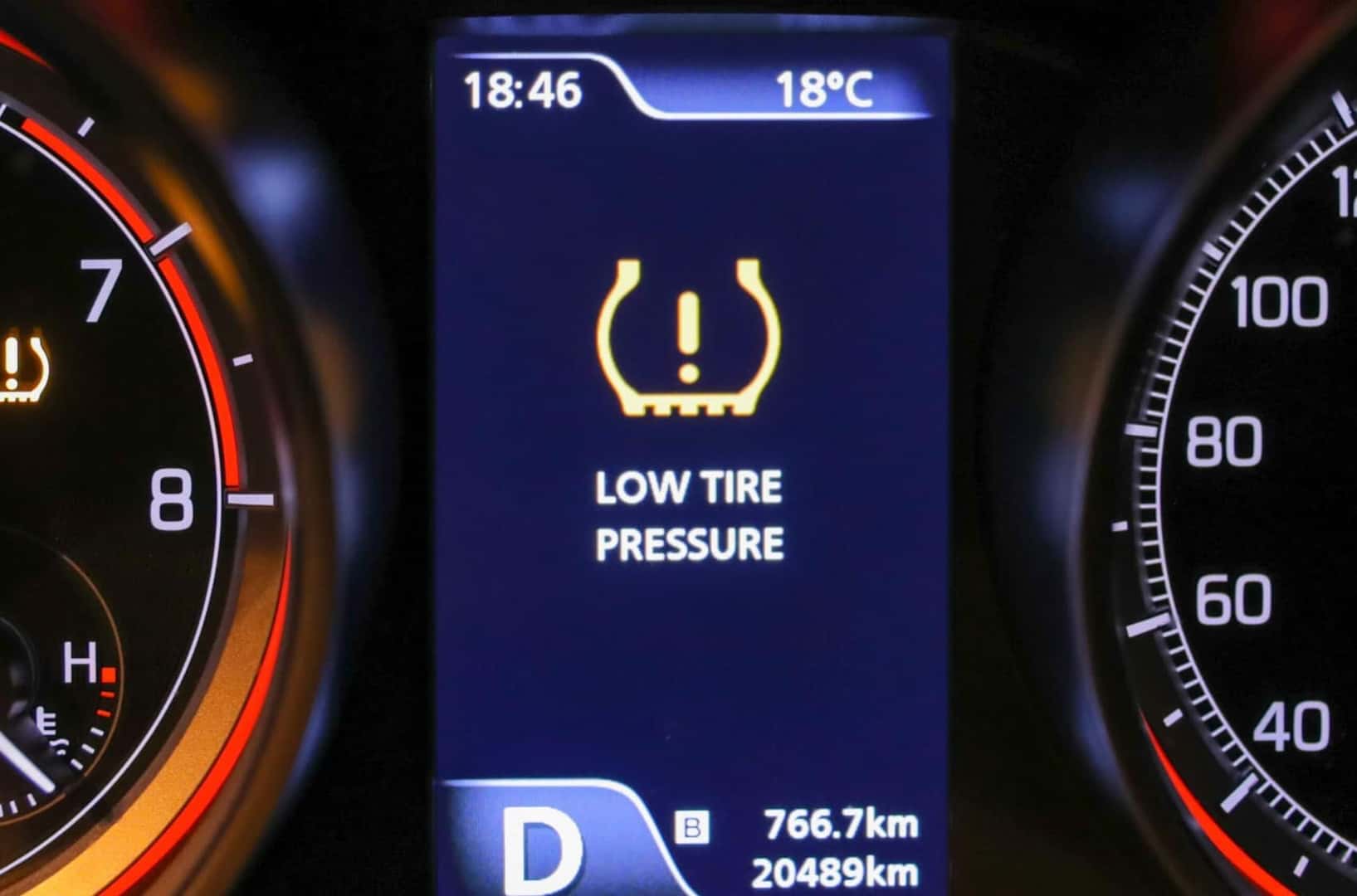 Tire Pressure Light