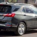 2020 chevy equinox driving through town