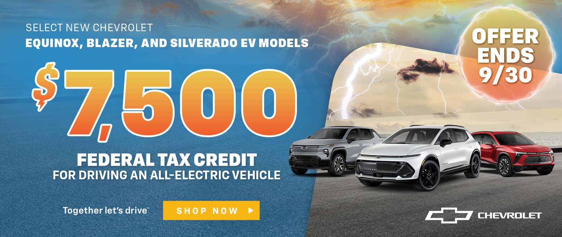 Schumacher_Chevrolet_NPB_Slide_Desktop_1800x760_EV_Tax_Credit_08-25