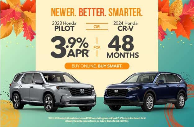 Pilot & CR-V APR Offer