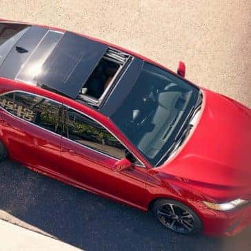 Toyota_Camry_Top_View_Open_Sunroof