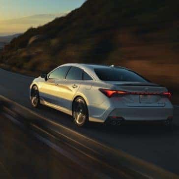 Toyota_Avalon_Driving_Rear_View