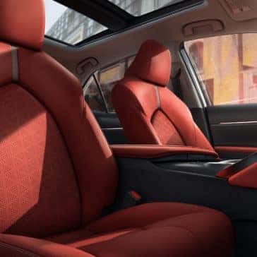 Camry Interior Front Seats