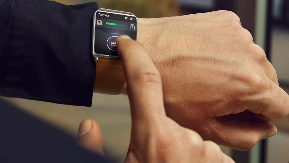 Guy with Smart Watch