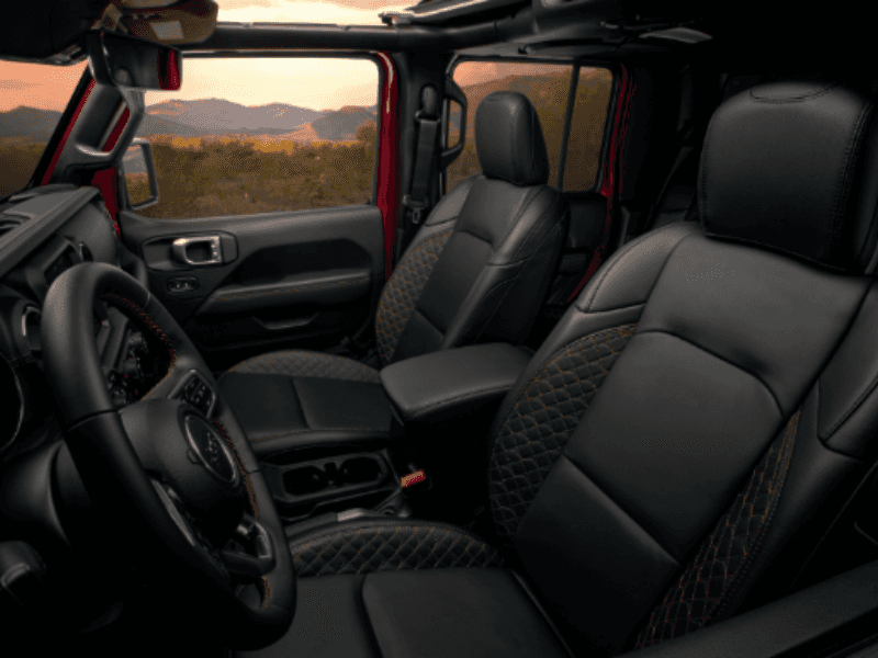jeep wrangler interior