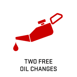 Two Free Oil Changes w/Purchase