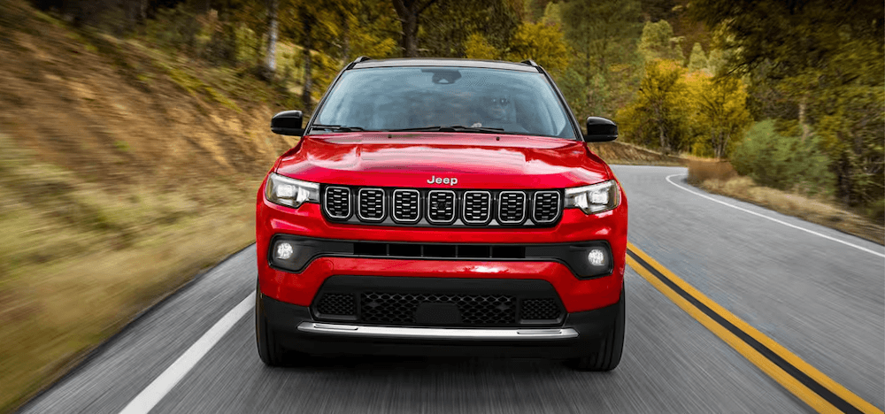 Front view of 2025 Jeep Compass