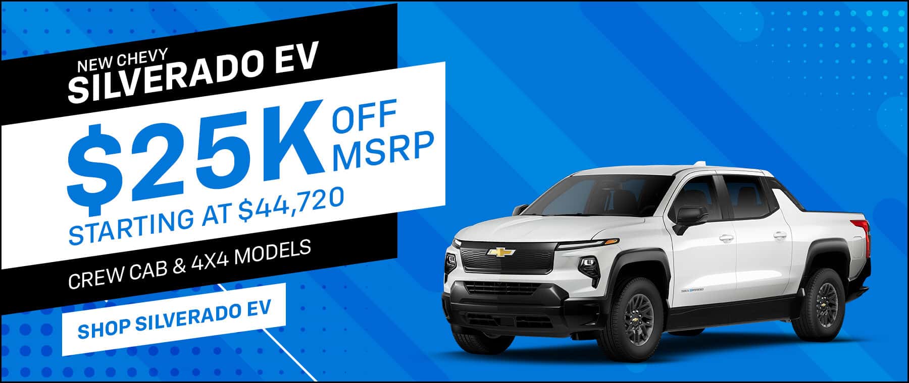 2025 silverado EV Promo