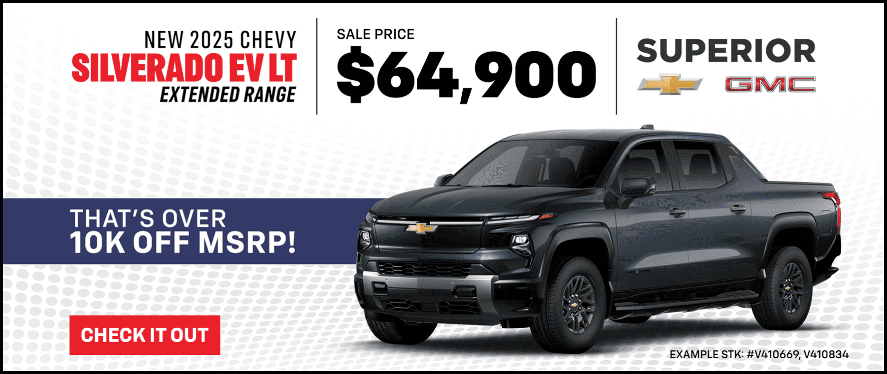 Silverado EV Promo