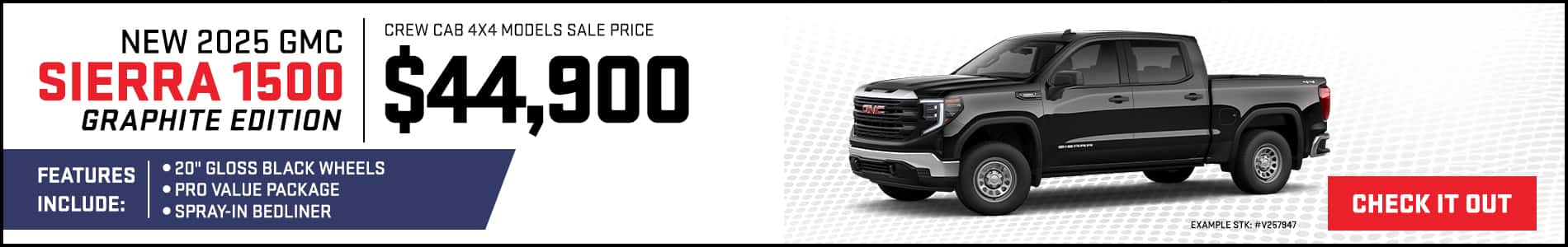 sierra 1500 Elevation Graphite Edition promo