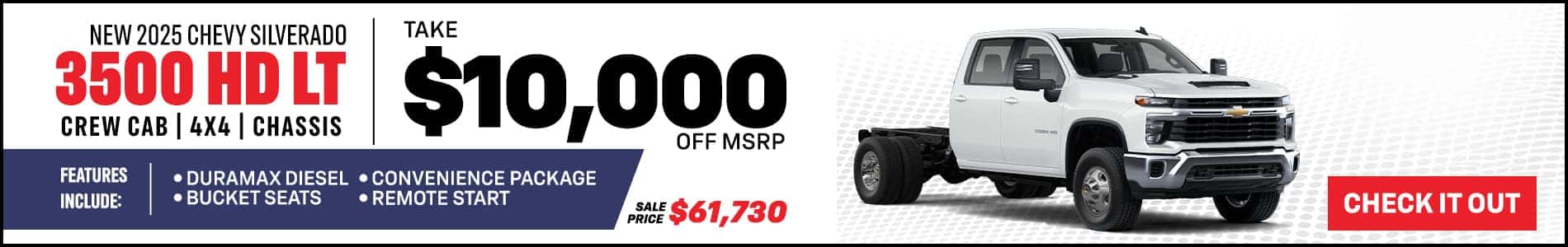 Silverado 3500 HD Chassis Promo