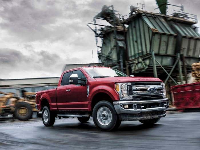 The bold exterior of the 2019 Ford F-350