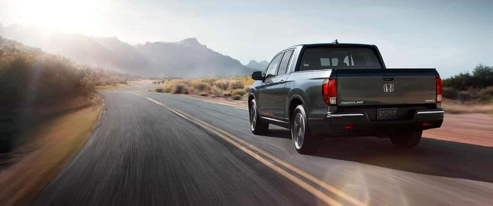 Honda_Ridgeline_Driving_Rear