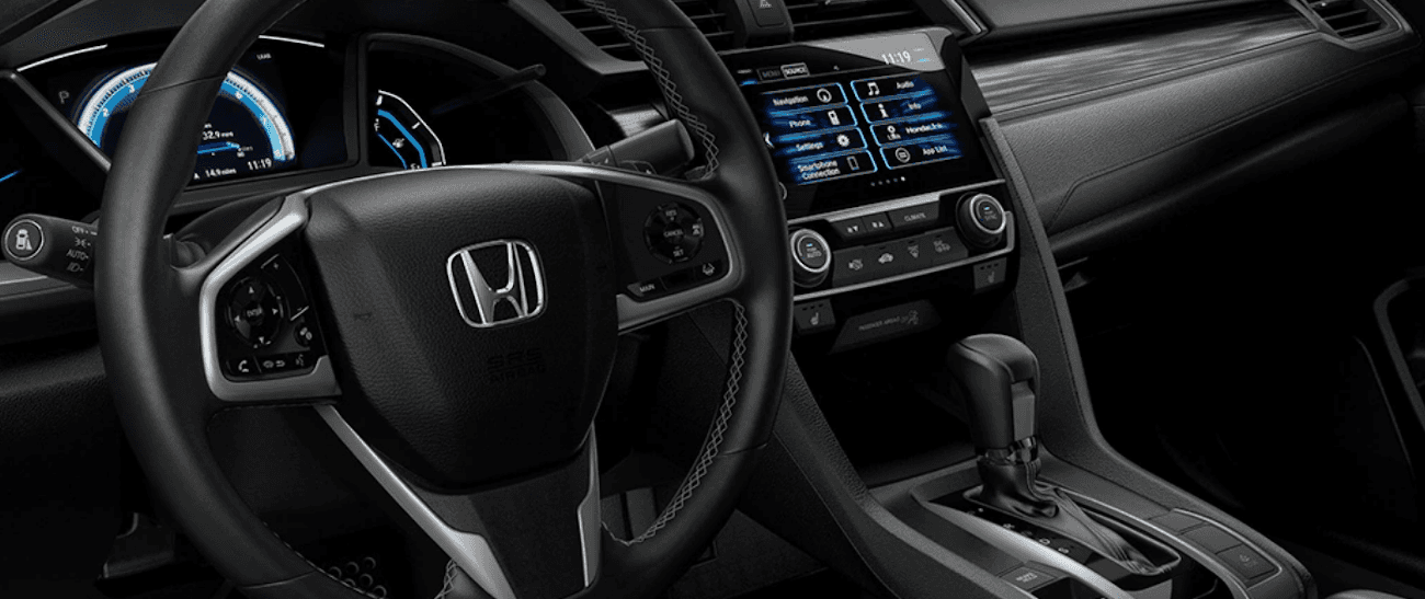 Civic Coupe Interior Front