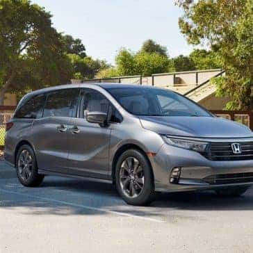 Odyssey Exterior Front Parked