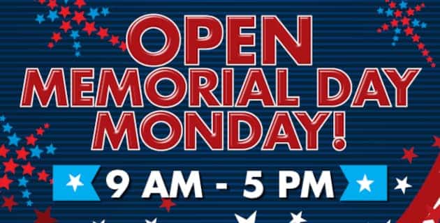 Open Memorial Day