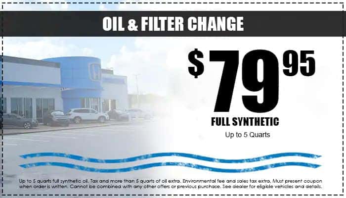 Auto Service Specials | Team Honda near Crown Point
