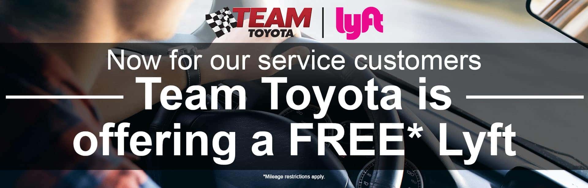 Team Toyota Will Order You a Lyft