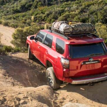 4Runner driving through terrain