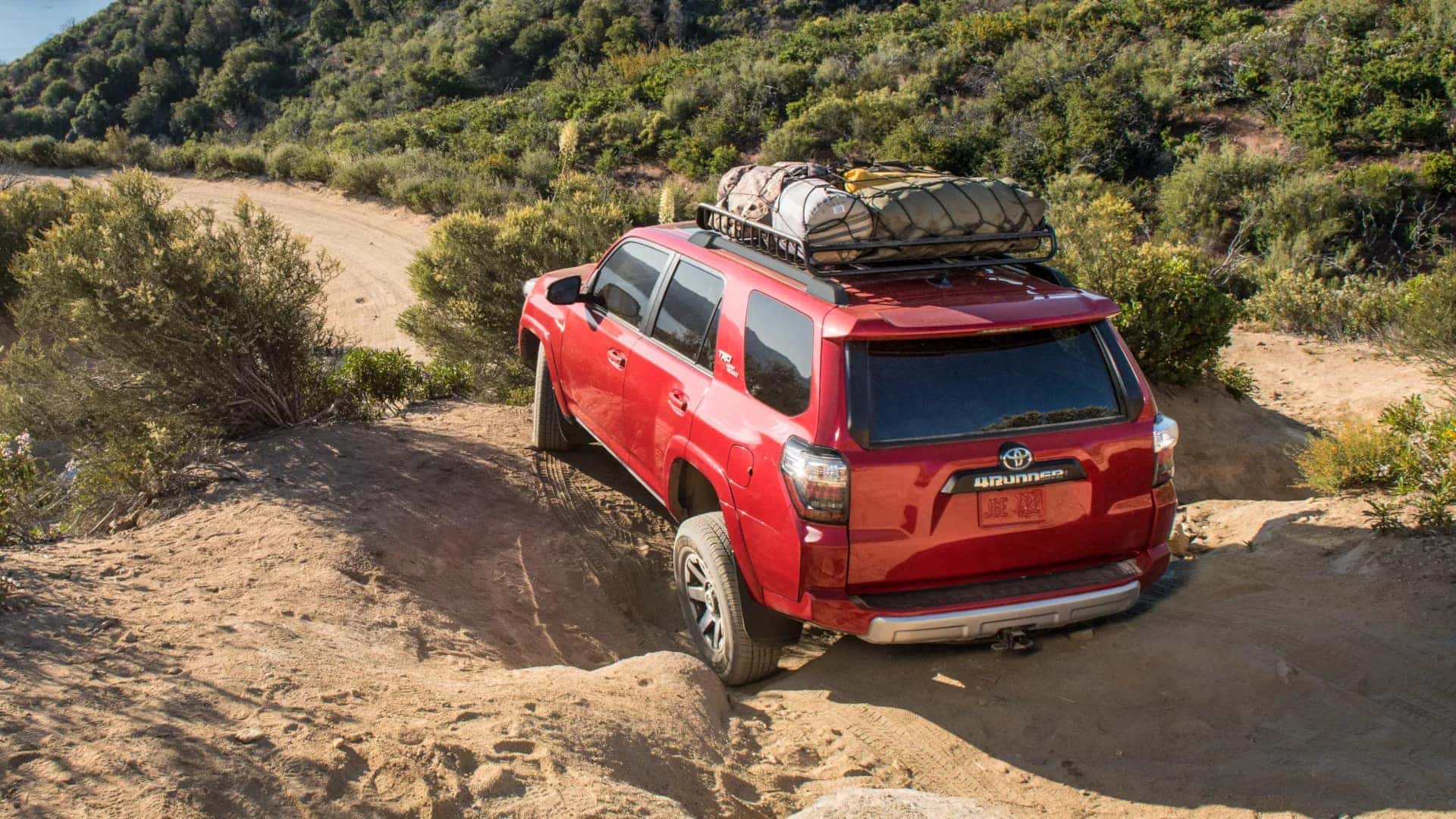 4Runner driving through terrain