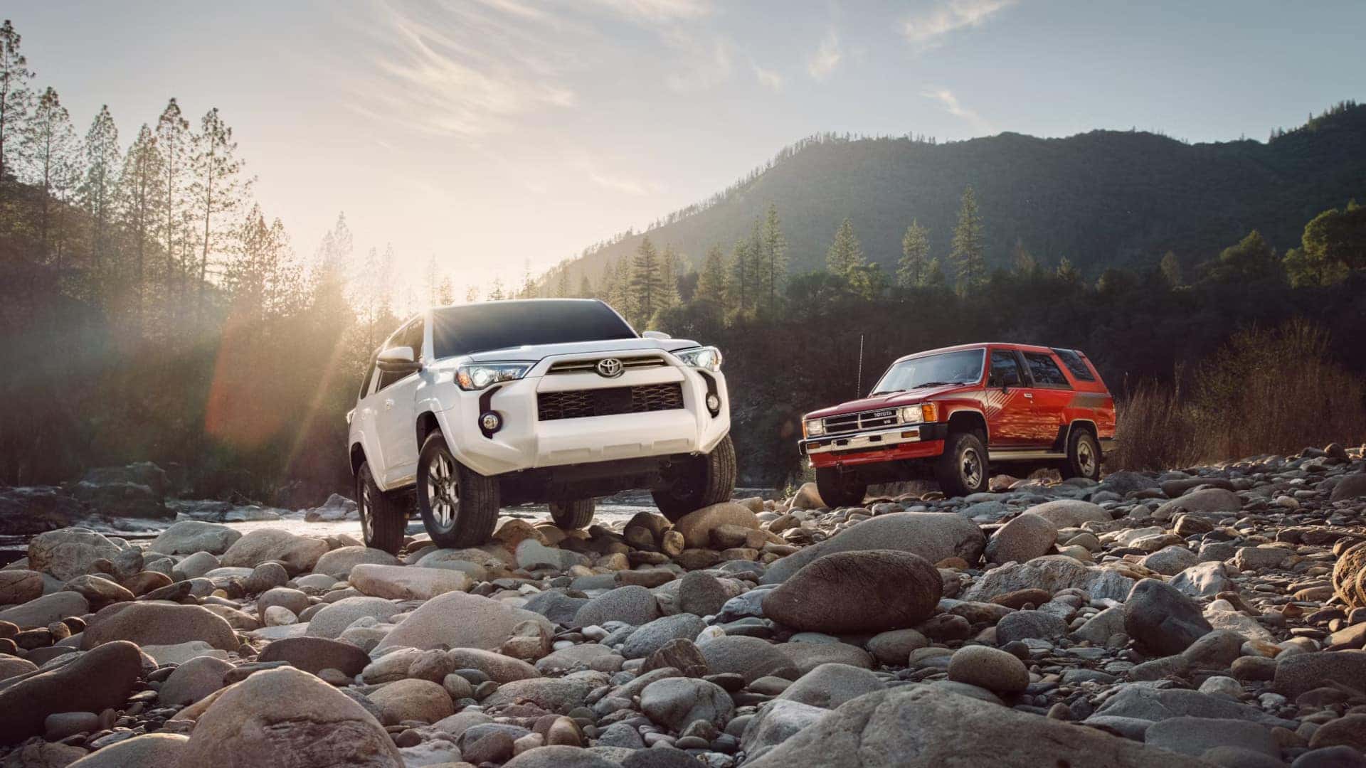 Comparison between modern and classic 4Runner
